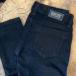 Miss Me Black Denim